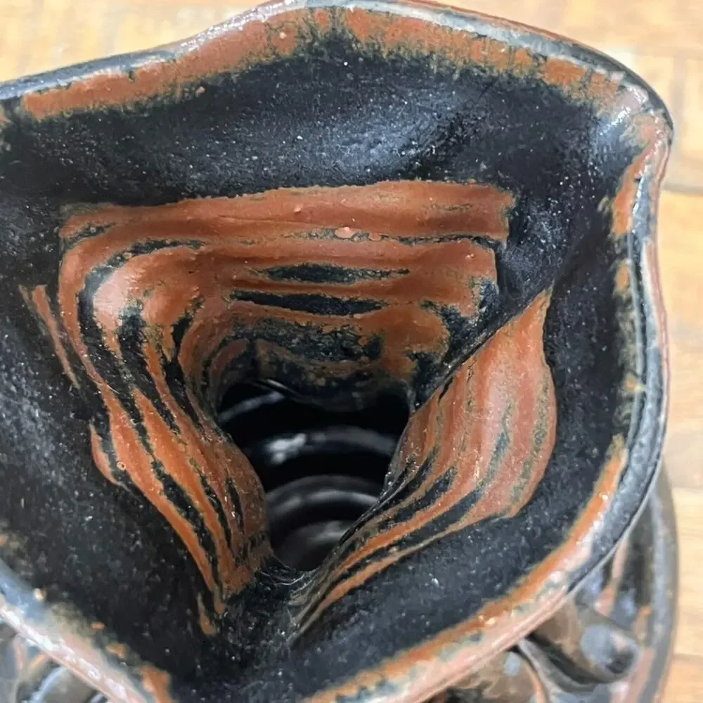 Studio Art Pottery Vase 9.5